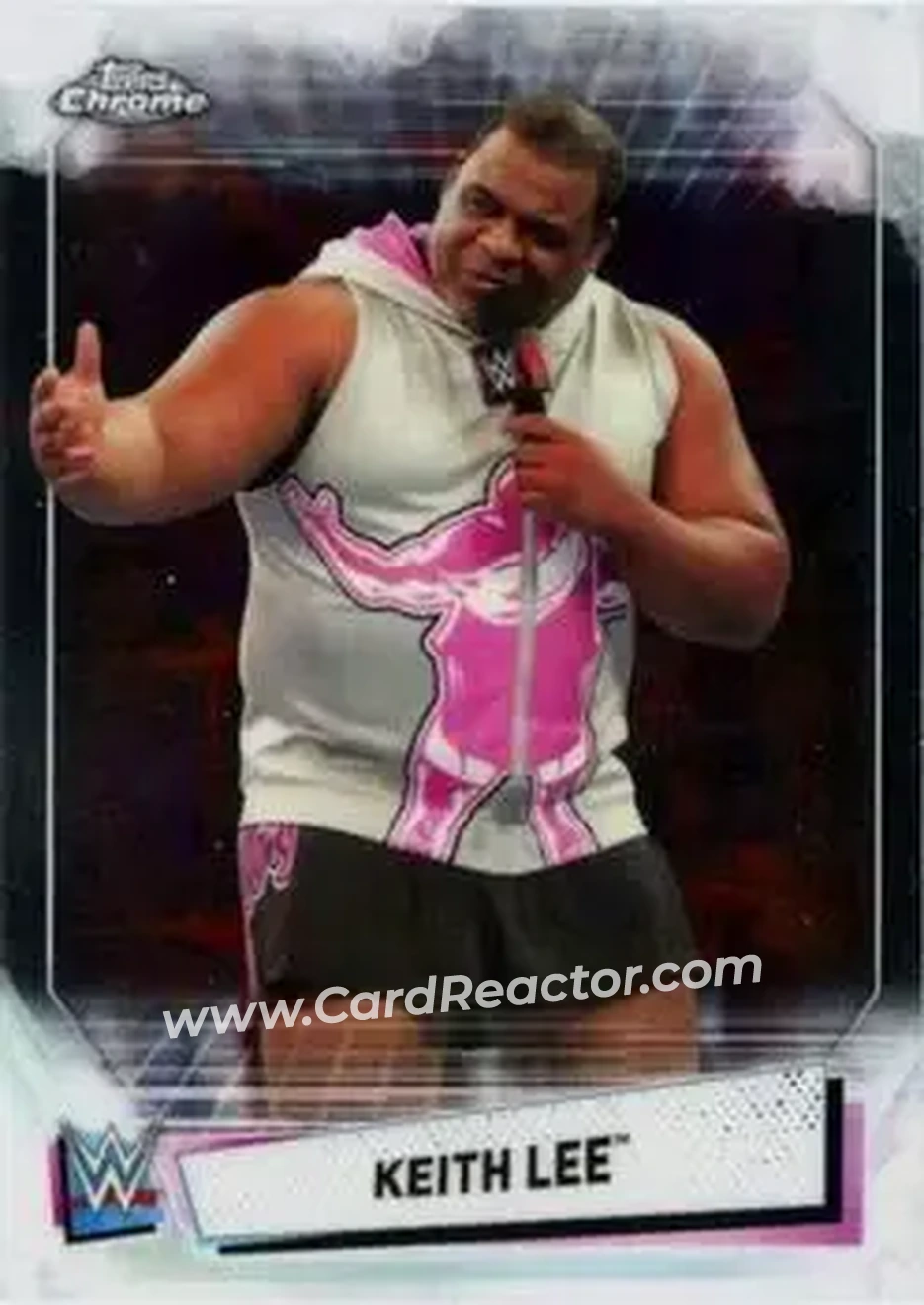 2021 Topps Chrome WWE #23 - Keith Lee