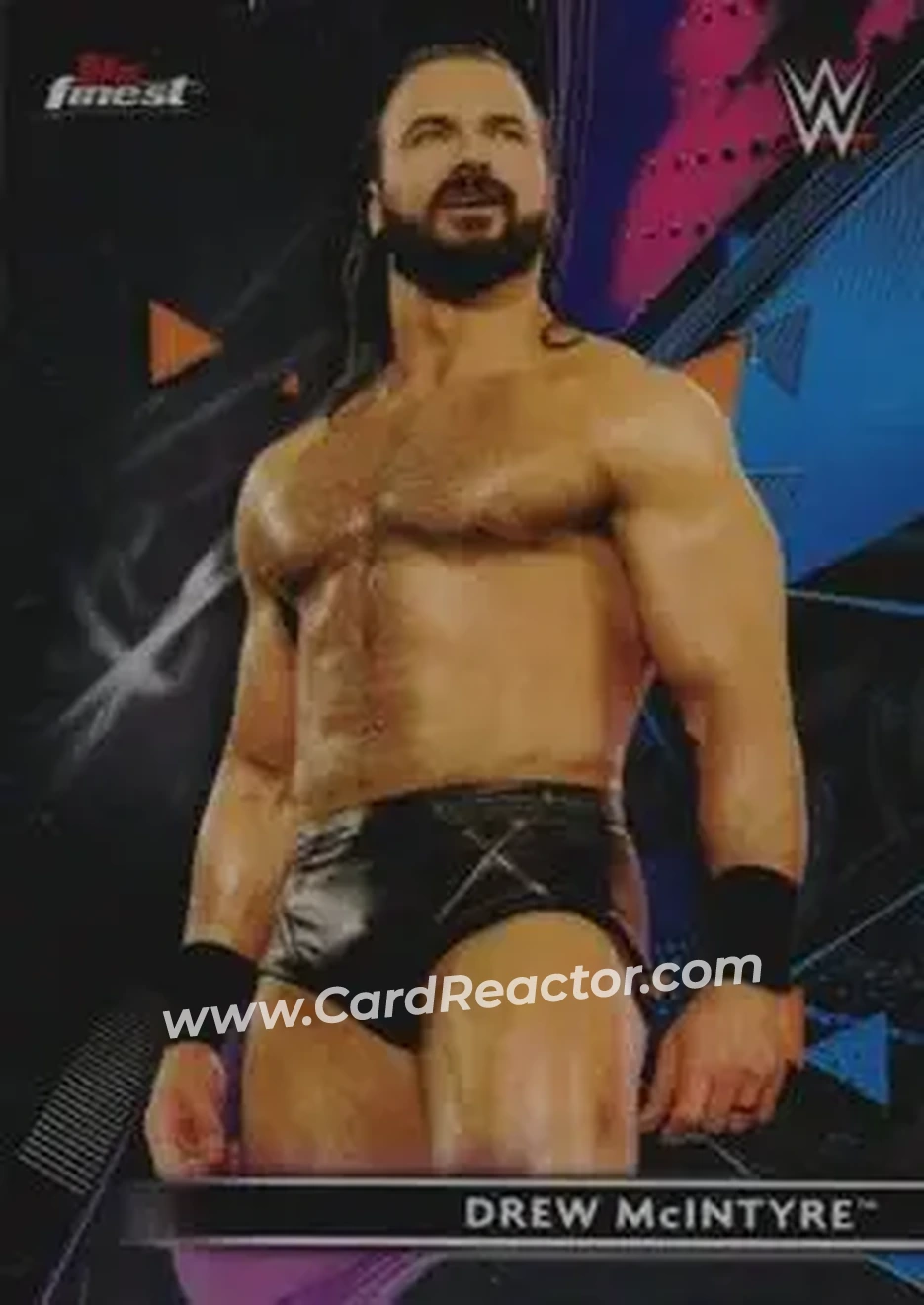 2021 Topps Finest WWE #11 - Drew McIntyre