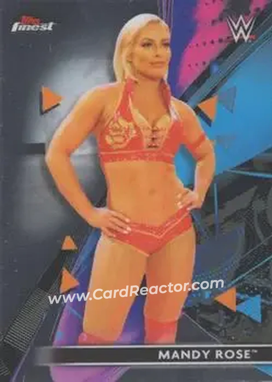2021 Topps Finest WWE #22 - Mandy Rose