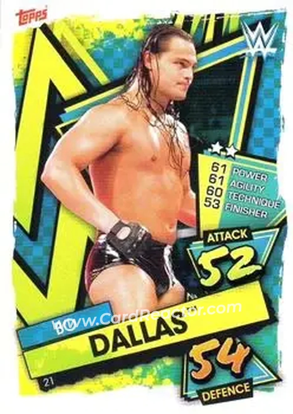 2021 Topps Slam Attax WWE #21 - Uncle Howdy