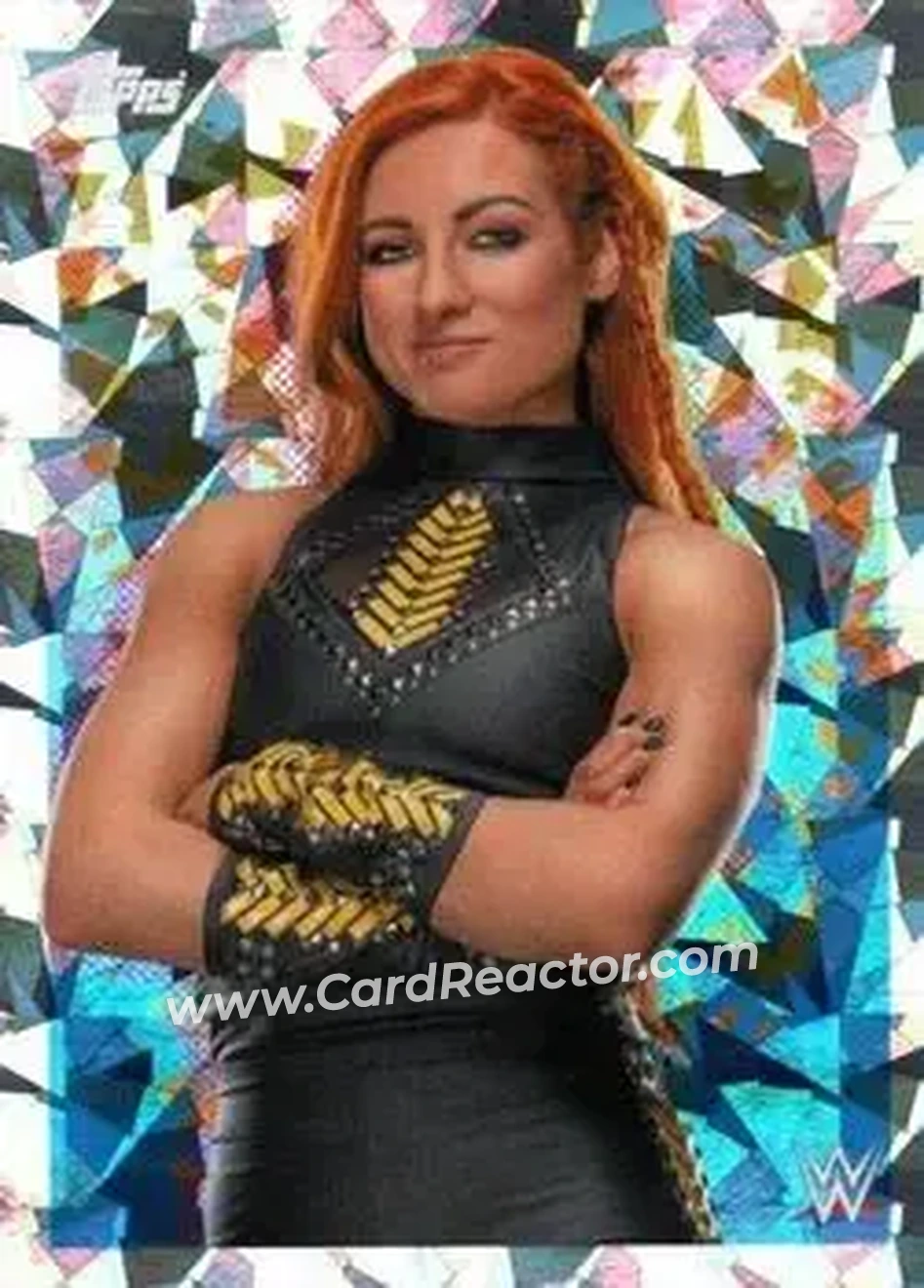 2021 Topps WWE Road to WrestleMania Stickers #19 - Becky Lynch