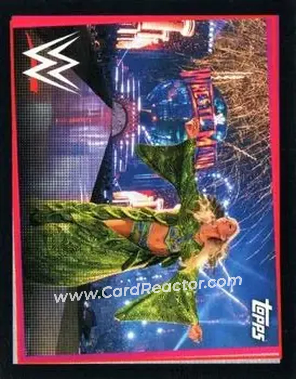 2021 Topps WWE Road to WrestleMania Stickers #38 - Charlotte Flair