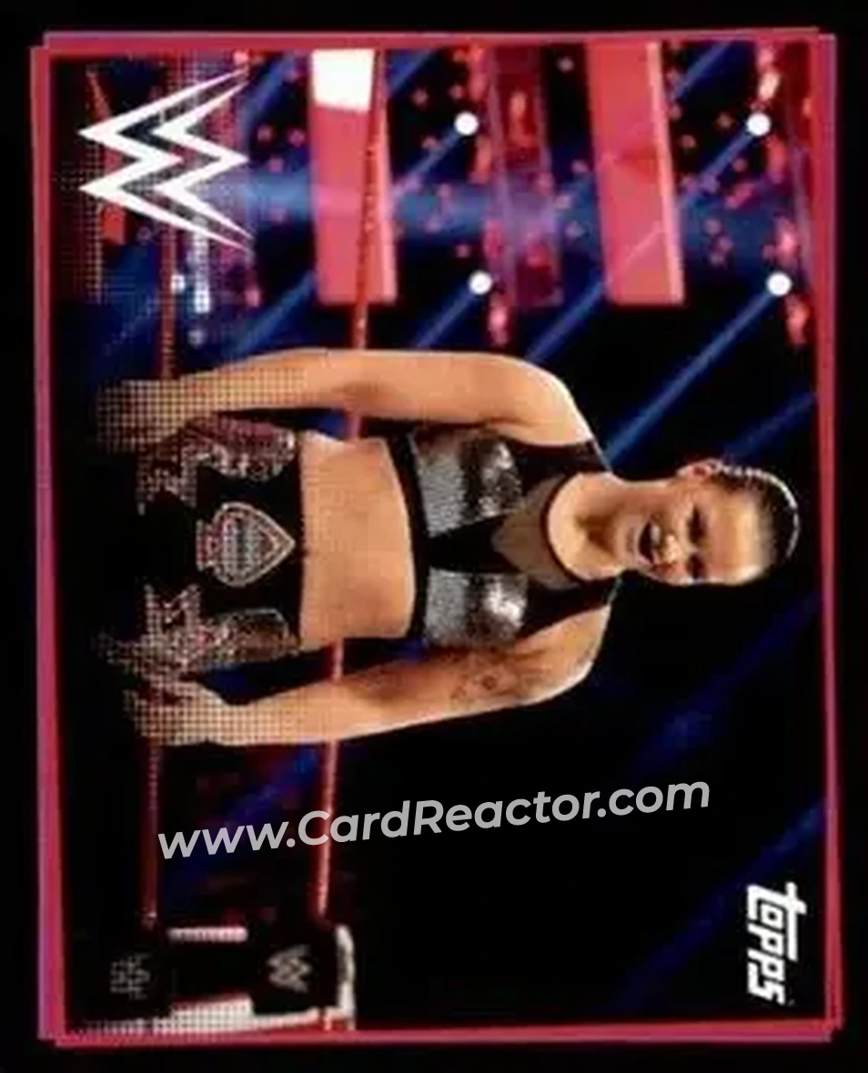 2021 Topps WWE Road to WrestleMania Stickers #42 - Shayna Baszler