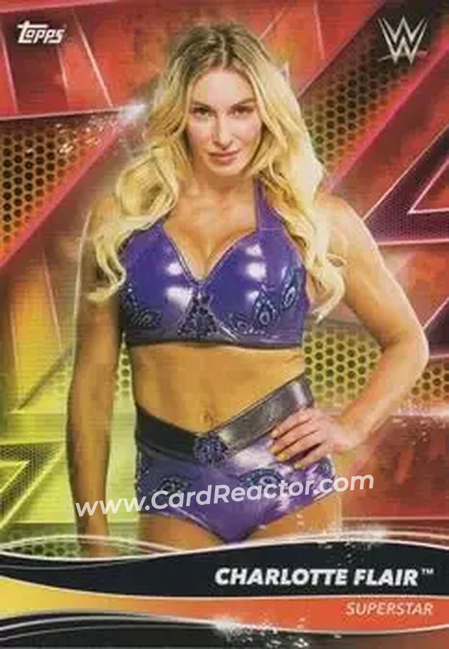 2021 Topps WWE Superstars #22 - Charlotte Flair