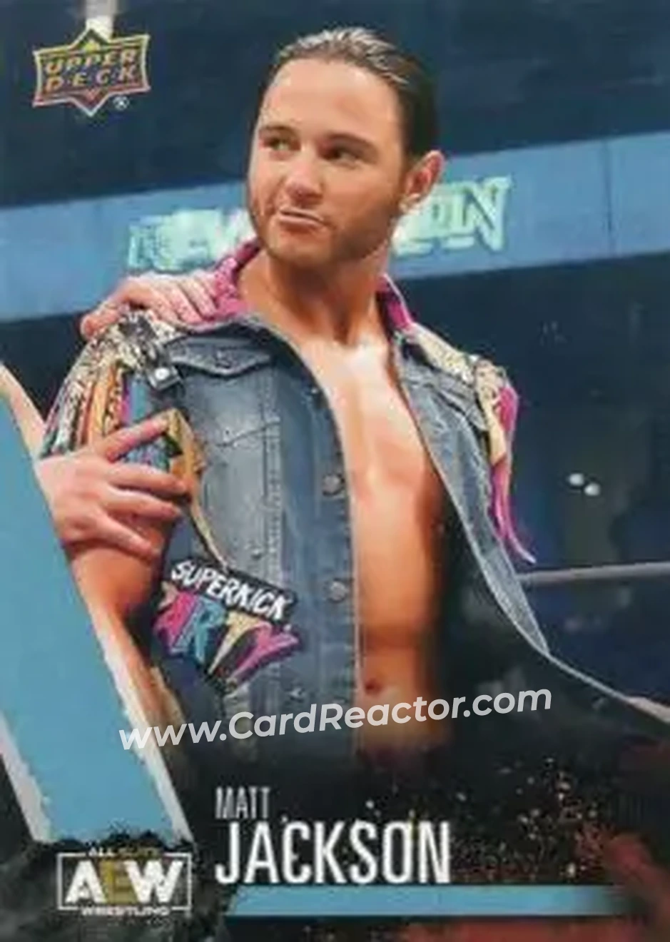 2021 Upper Deck AEW #29 - Matthew Jackson