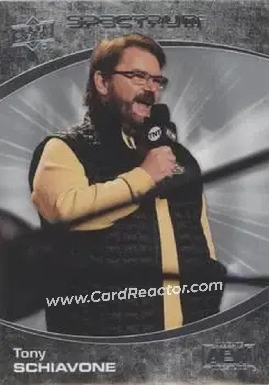2021 Upper Deck Spectrum AEW #12 - Tony Schiavone