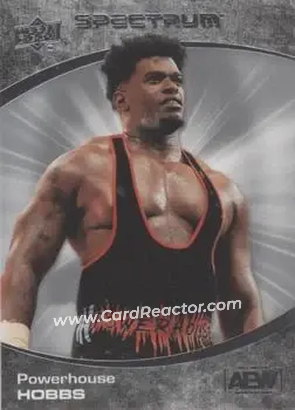 2021 Upper Deck Spectrum AEW #26 - Powerhouse Hobbs