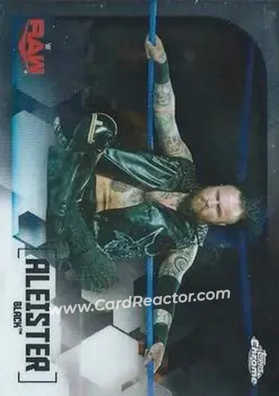 2020 Topps Chrome WWE #2 - Aleister Black
