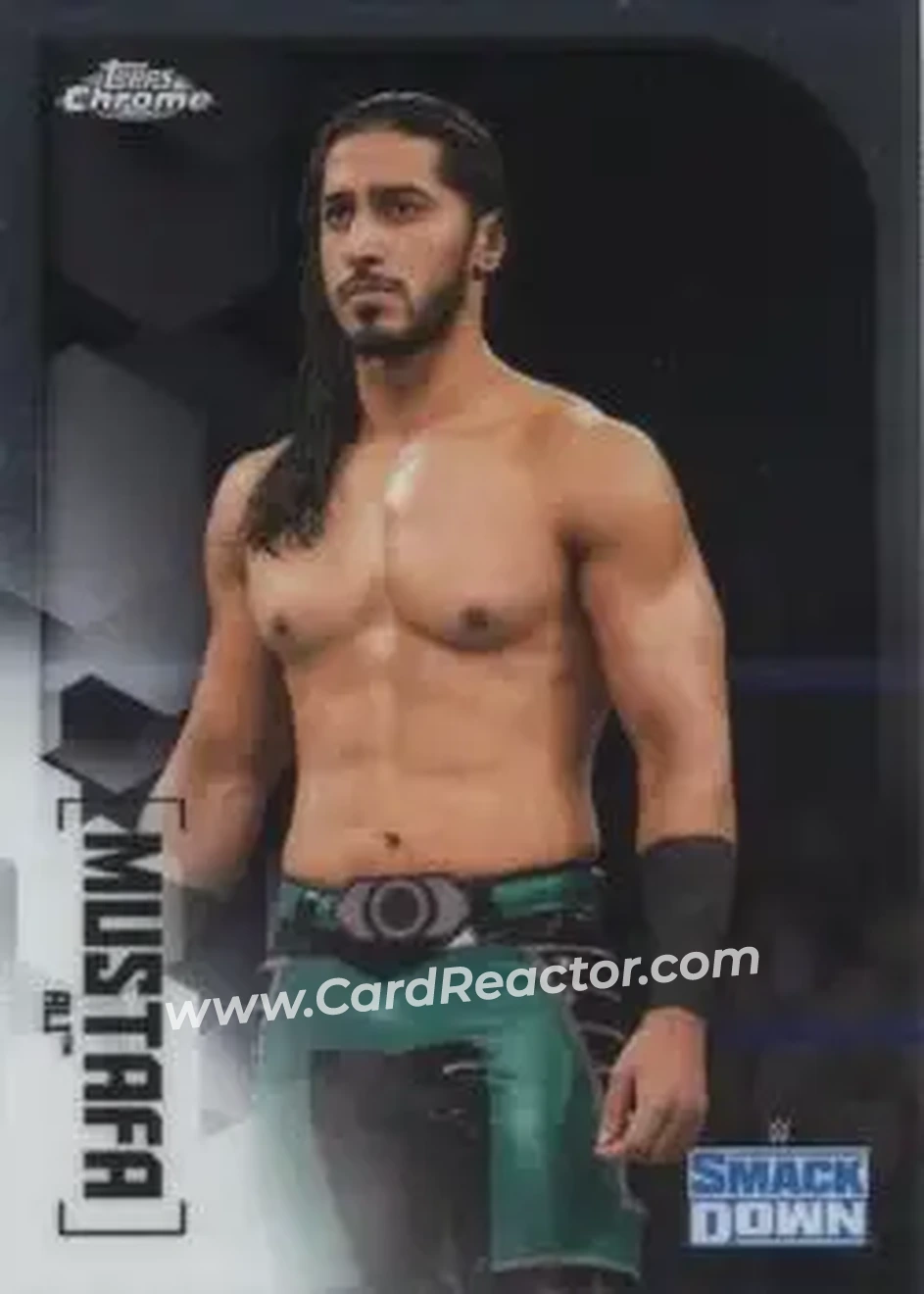 2020 Topps Chrome WWE #4 - Mustafa Ali