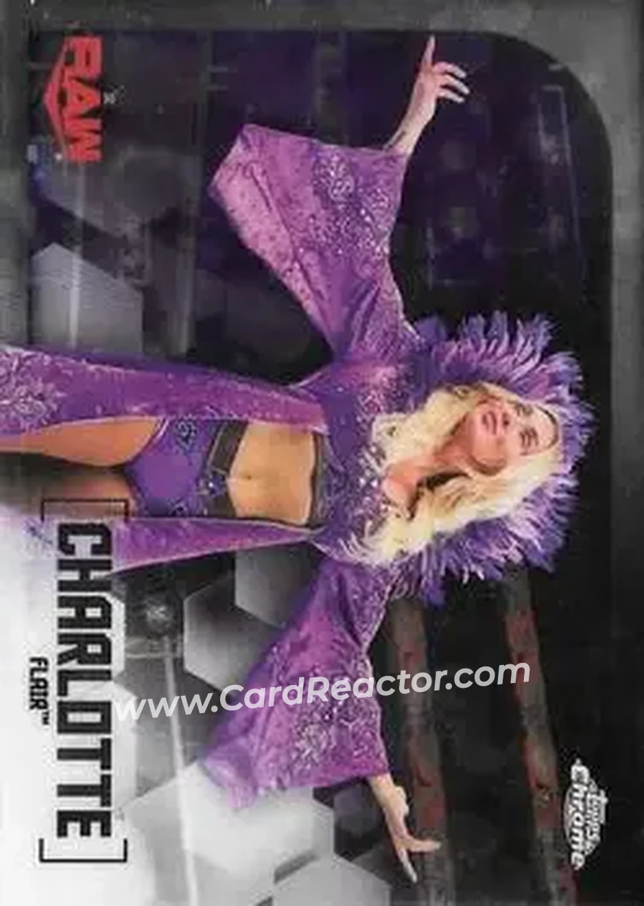 2020 Topps Chrome WWE #20 - Charlotte Flair