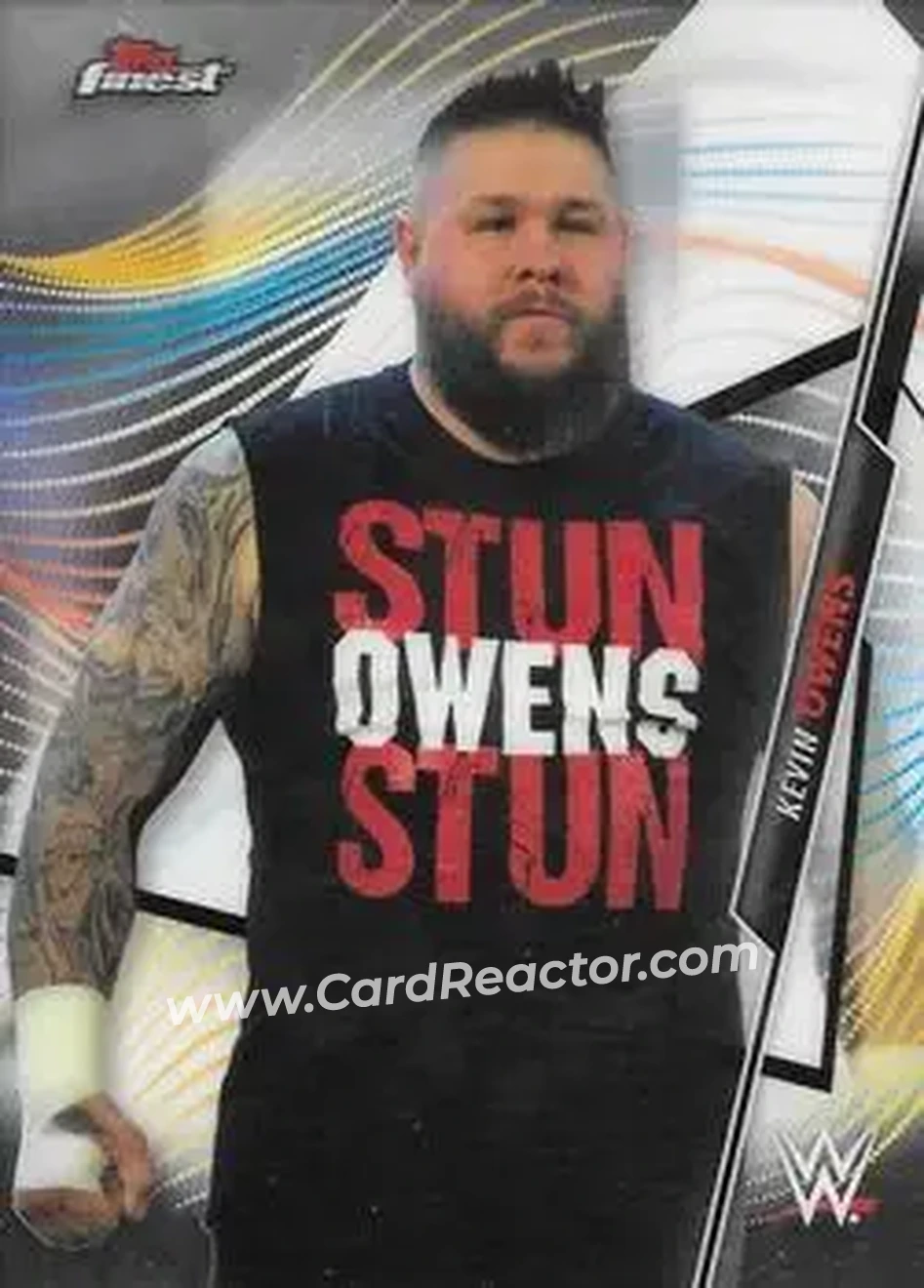2020 Topps Finest WWE #19 - Kevin Owens