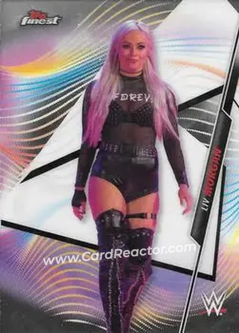 2020 Topps Finest WWE #21 - Liv Morgan