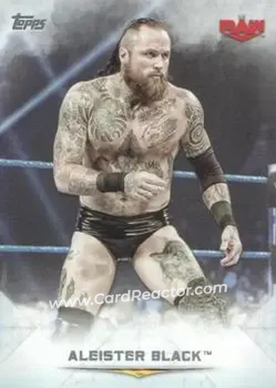 2020 Topps WWE Undisputed #1 - Aleister Black