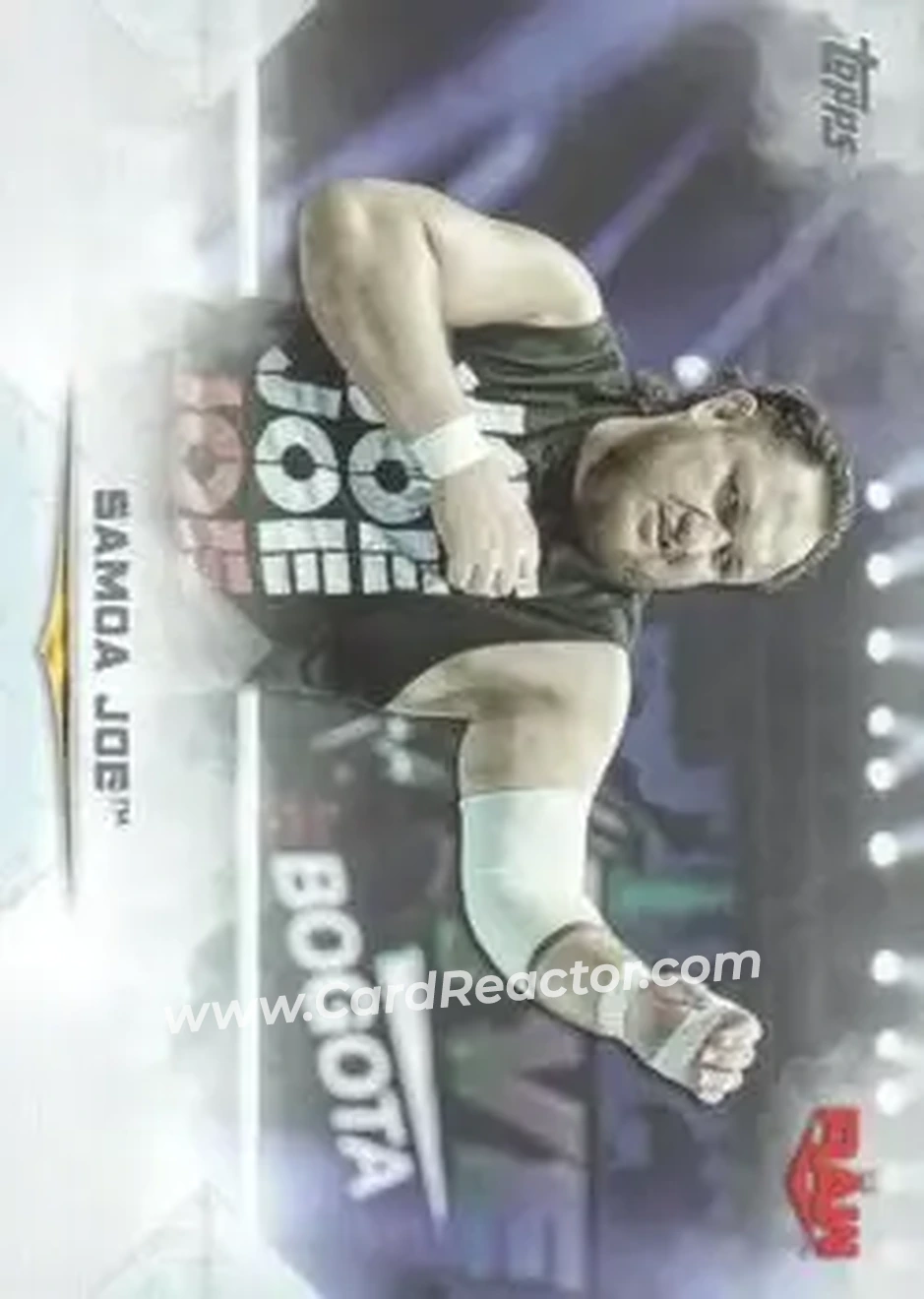 2020 Topps WWE Undisputed #22 - Samoa Joe