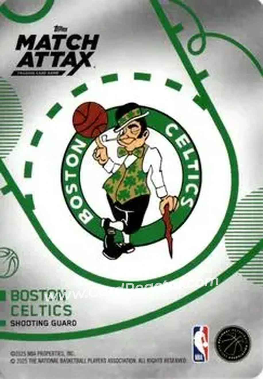 2025-26 Topps Match Attax #4 - Derrick White - Boston Celtics - Back