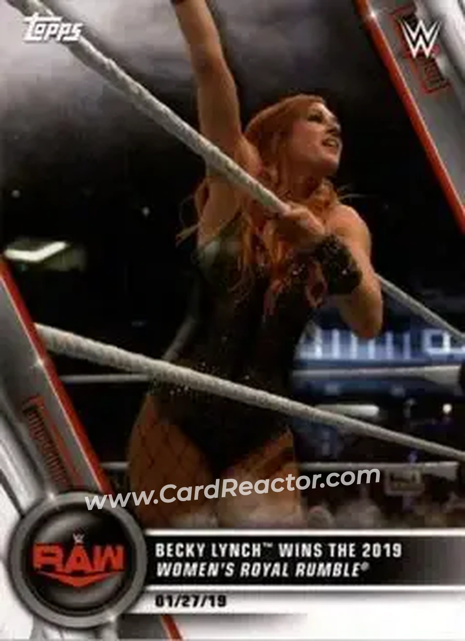 2020 Topps WWE Women's Division #10 - Becky Lynch