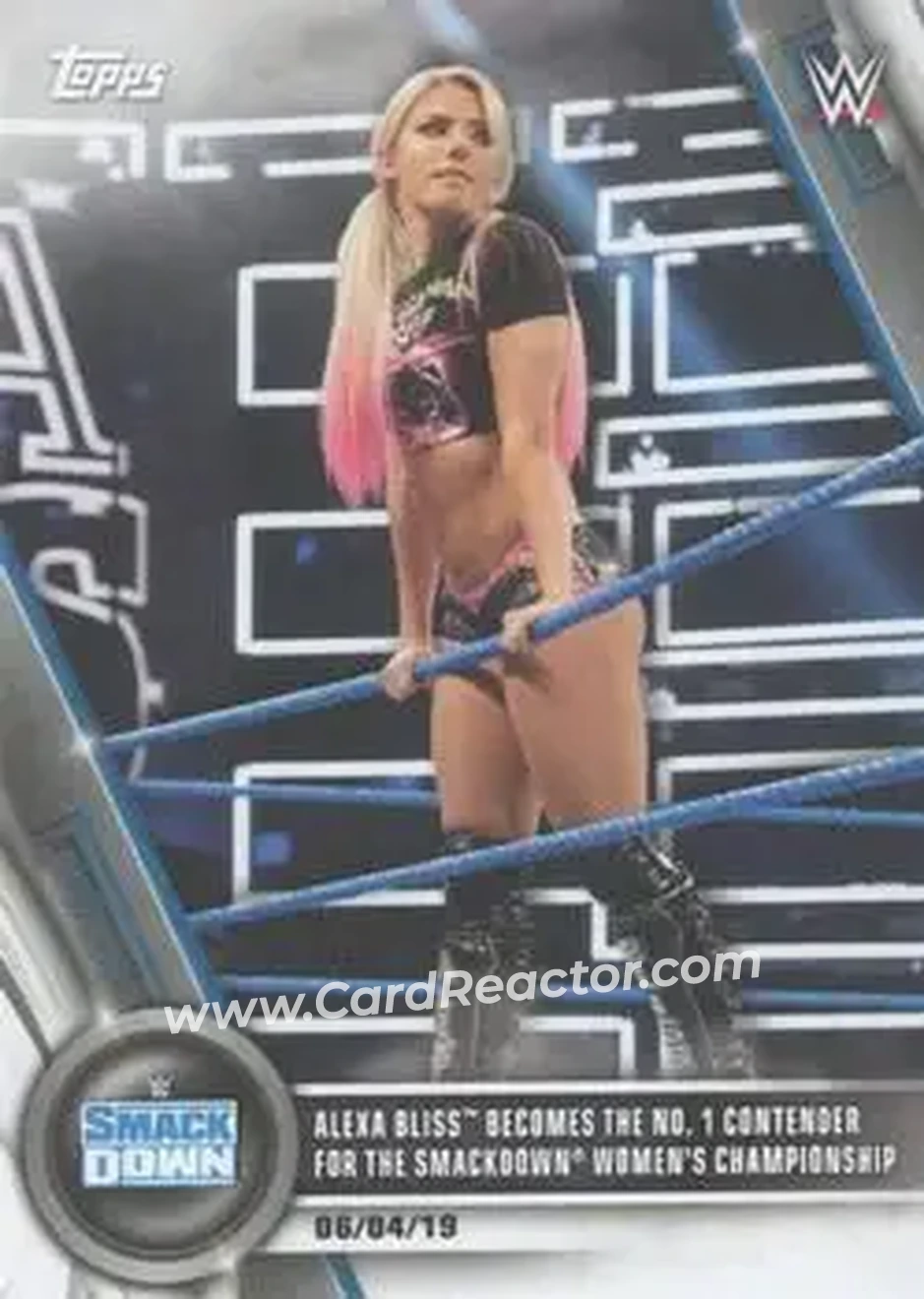 2020 Topps WWE Women's Division #34 - Alexa Bliss
