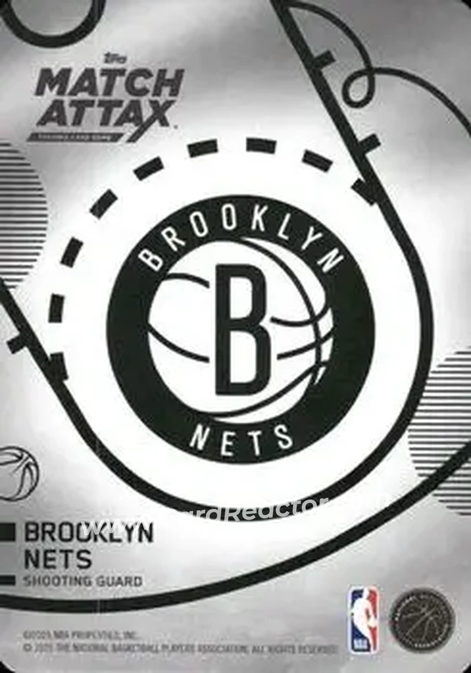 2025-26 Topps Match Attax #6 - D'Angelo Russell - Brooklyn Nets - Back