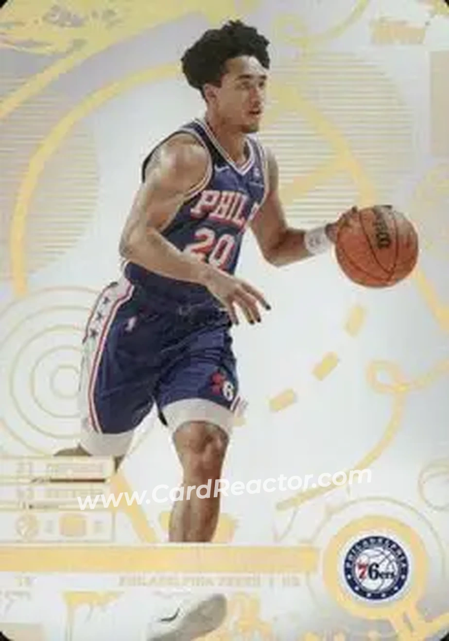 2025-26 Topps Match Attax #16 - Jared McCain - Philadelphia 76ers - Front