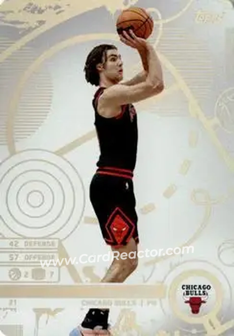 2025-26 Topps Match Attax #21 - Josh Giddey - Chicago Bulls - Front