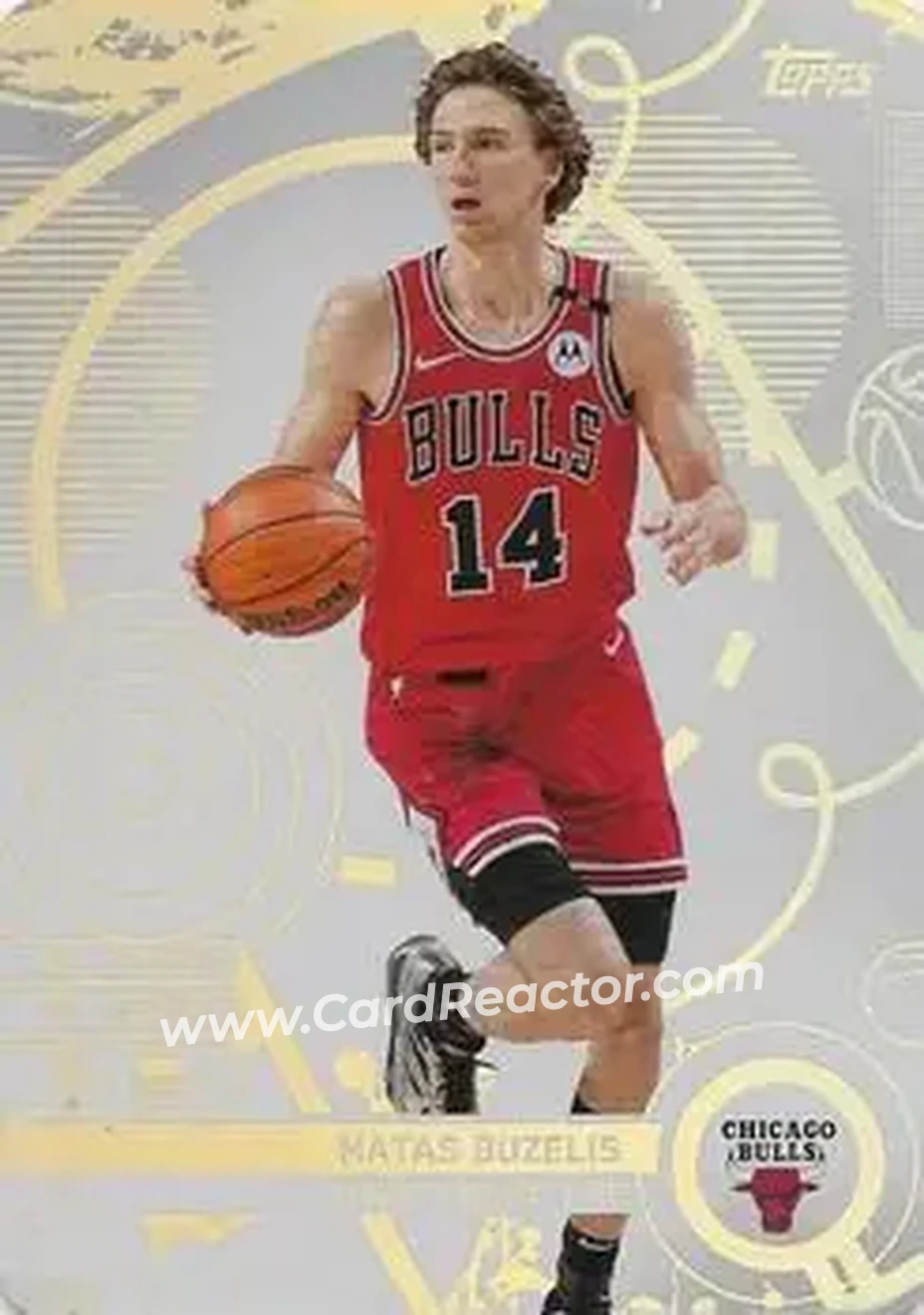 2025-26 Topps Match Attax #22 - Matas Buzelis - Chicago Bulls - Front