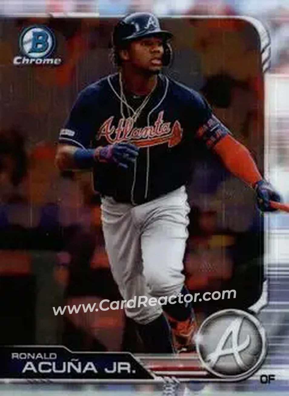 2019 Bowman Chrome #1 - Ronald Acuña Jr. - Atlanta Braves