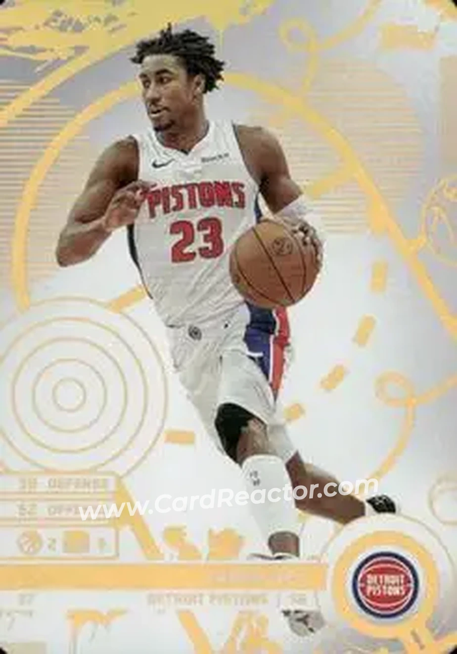 2025-26 Topps Match Attax #27 - Jaden Ivey - Detroit Pistons - Front
