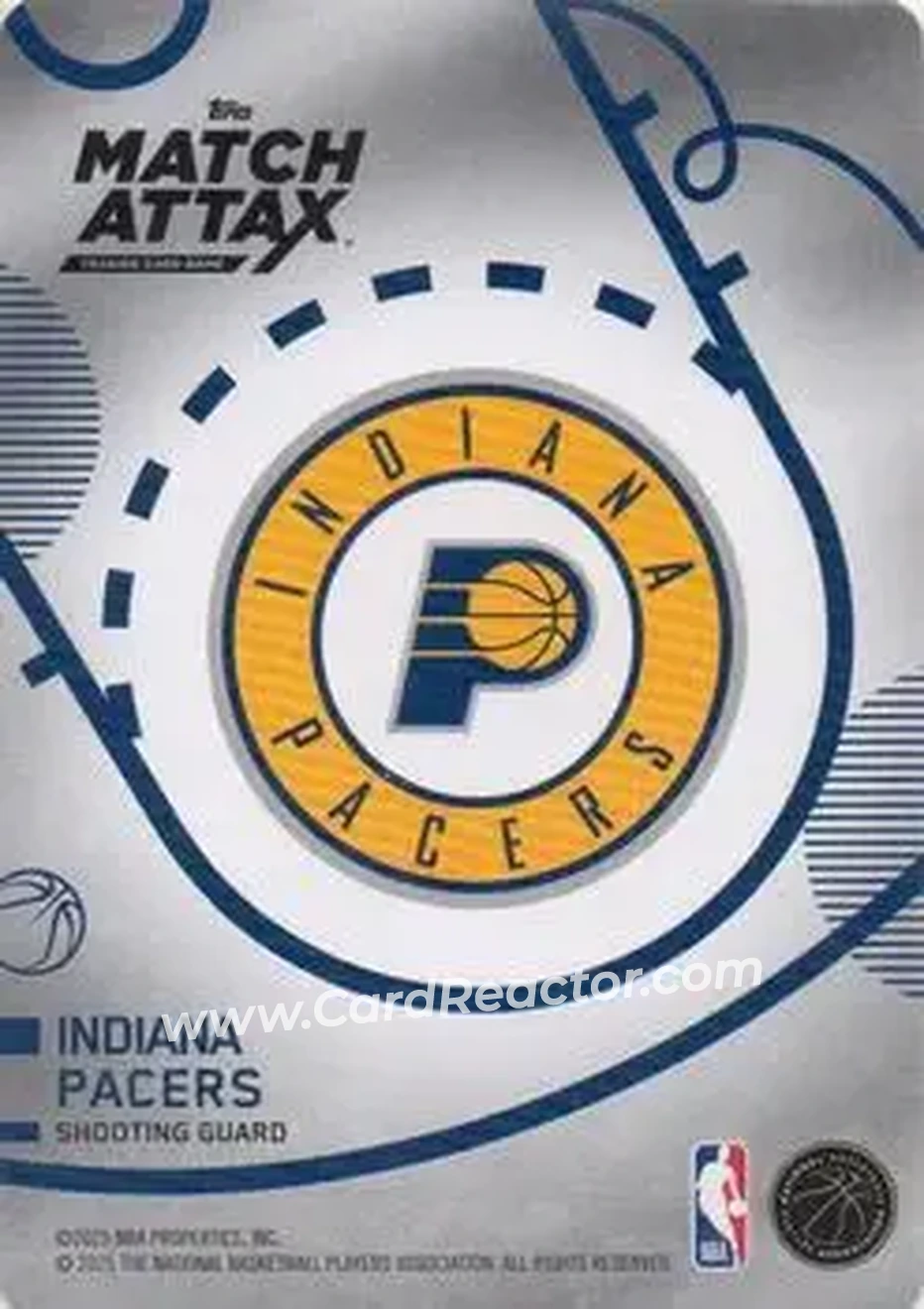 2025-26 Topps Match Attax #29 - Bennedict Mathurin - Indiana Pacers - Back