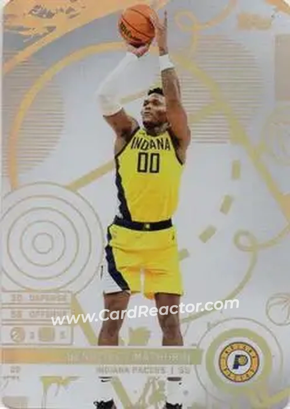 2025-26 Topps Match Attax #29 - Bennedict Mathurin - Indiana Pacers - Front