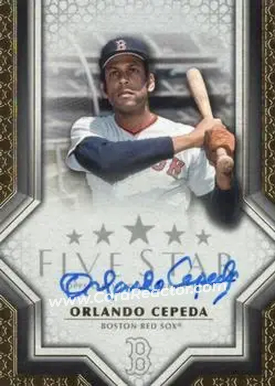 2023 Topps Five Star #FSA-OCE - Orlando Cepeda - Boston Red Sox