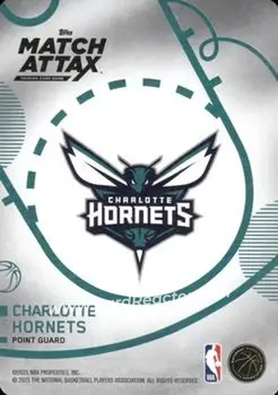 2025-26 Topps Match Attax #40 - LaMelo Ball - Charlotte Hornets - Back