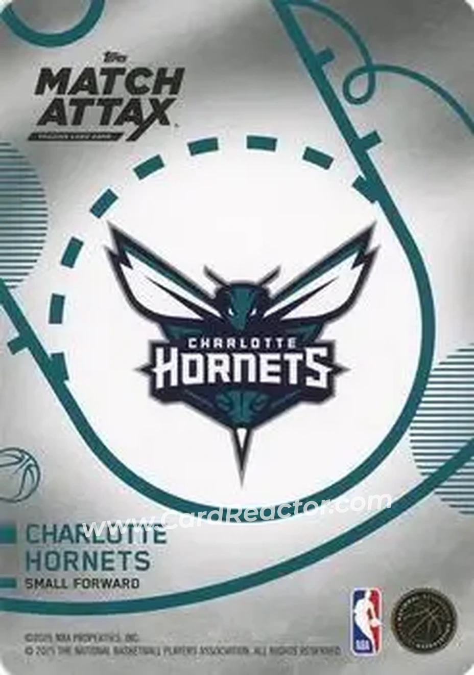 2025-26 Topps Match Attax #41 - Brandon Miller - Charlotte Hornets - Back