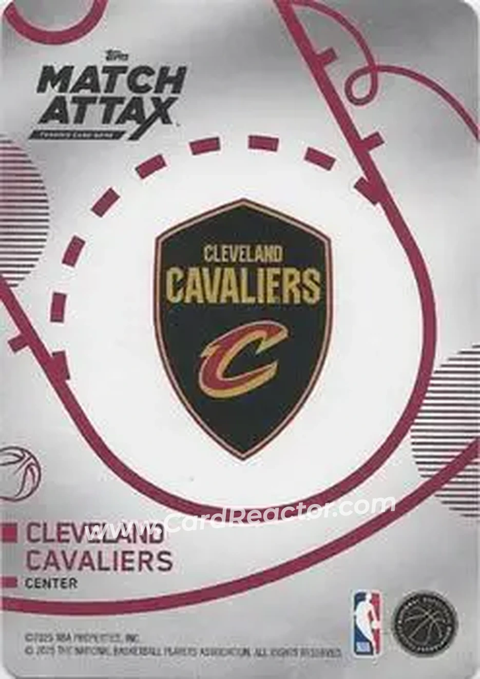 2025-26 Topps Match Attax #51 - Jarrett Allen - Cleveland Cavaliers - Back