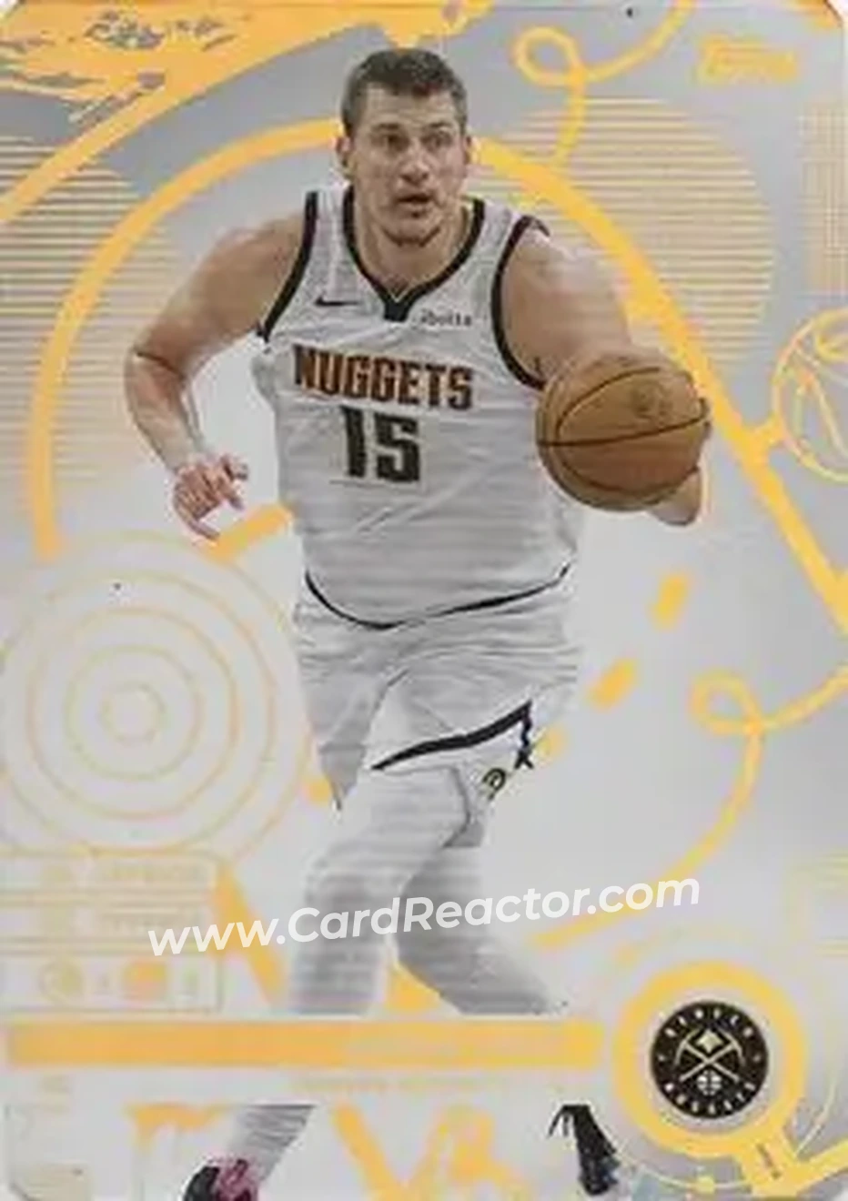 2025-26 Topps Match Attax #60 - Nikola Jokić - Denver Nuggets - Front