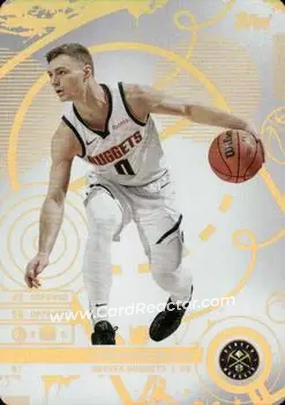 2025-26 Topps Match Attax #61 - Christian Braun - Denver Nuggets - Front