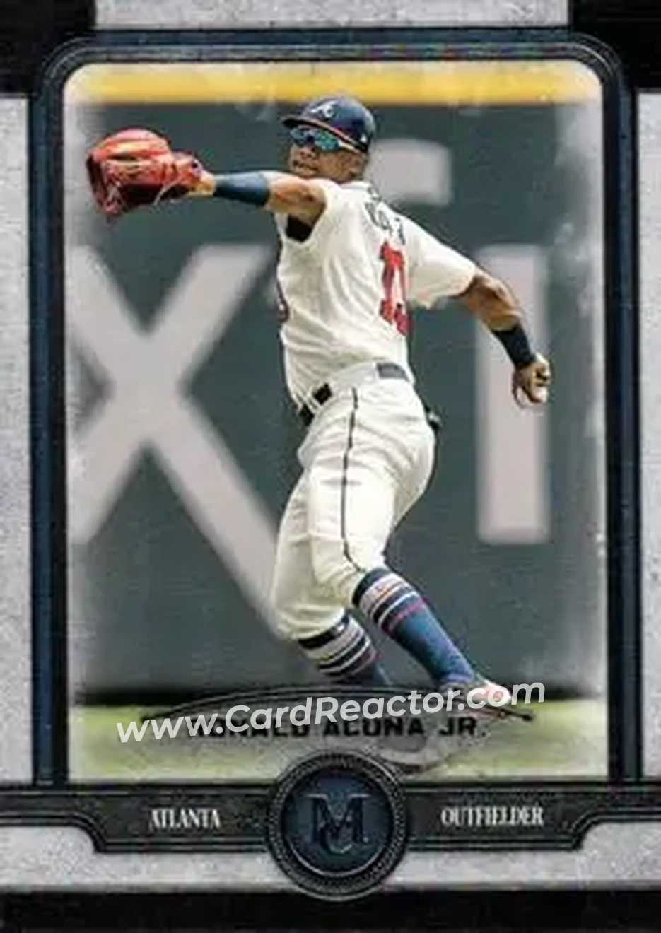 2019 Topps Museum Collection #6 - Ronald Acuña Jr. - Atlanta Braves