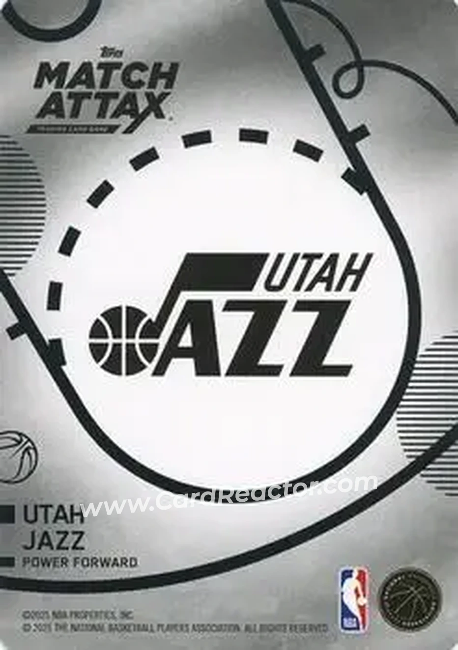 2025-26 Topps Match Attax #77 - Lauri Markkanen - Utah Jazz - Back