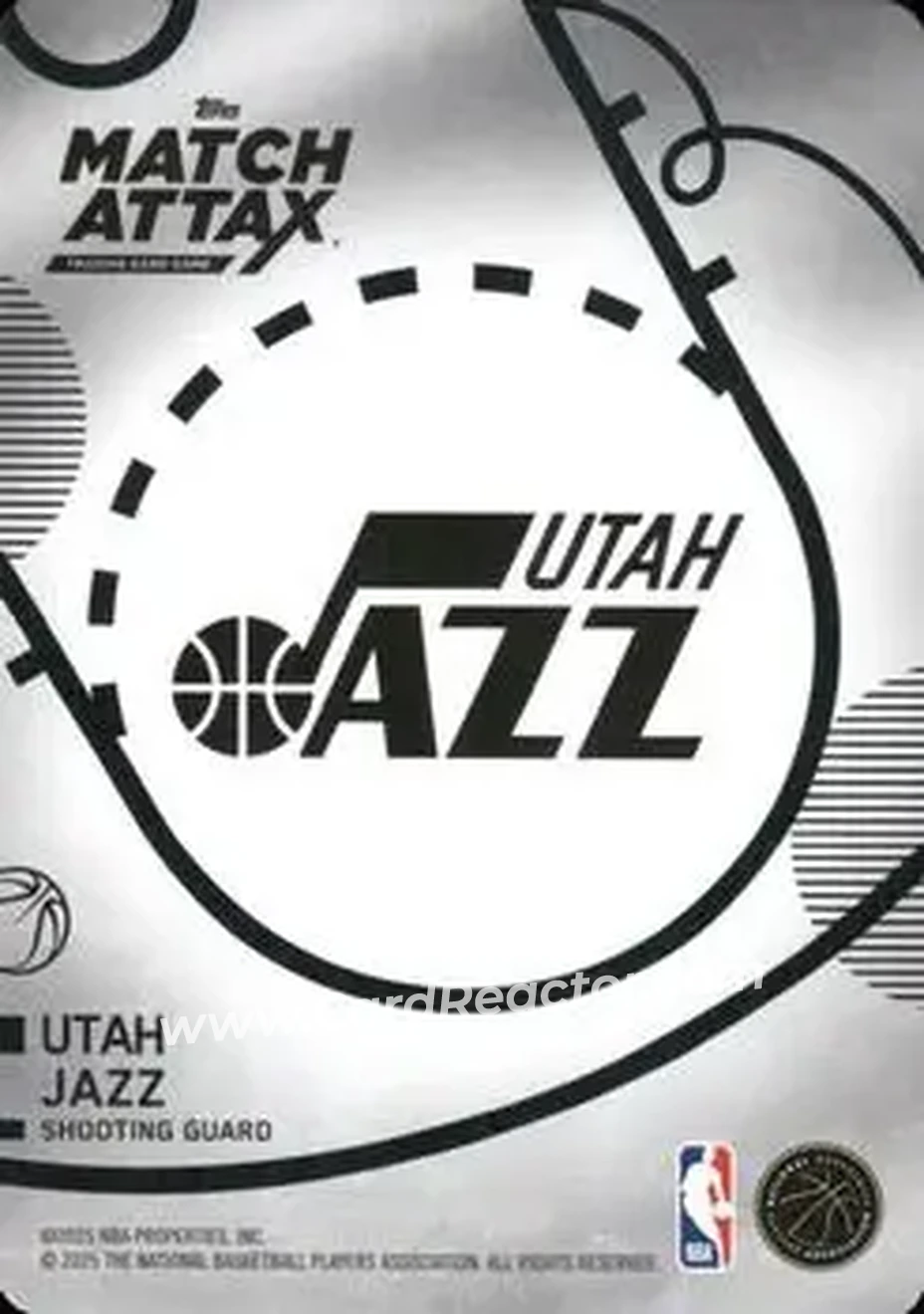 2025-26 Topps Match Attax #78 - Jordan Clarkson - Utah Jazz - Back