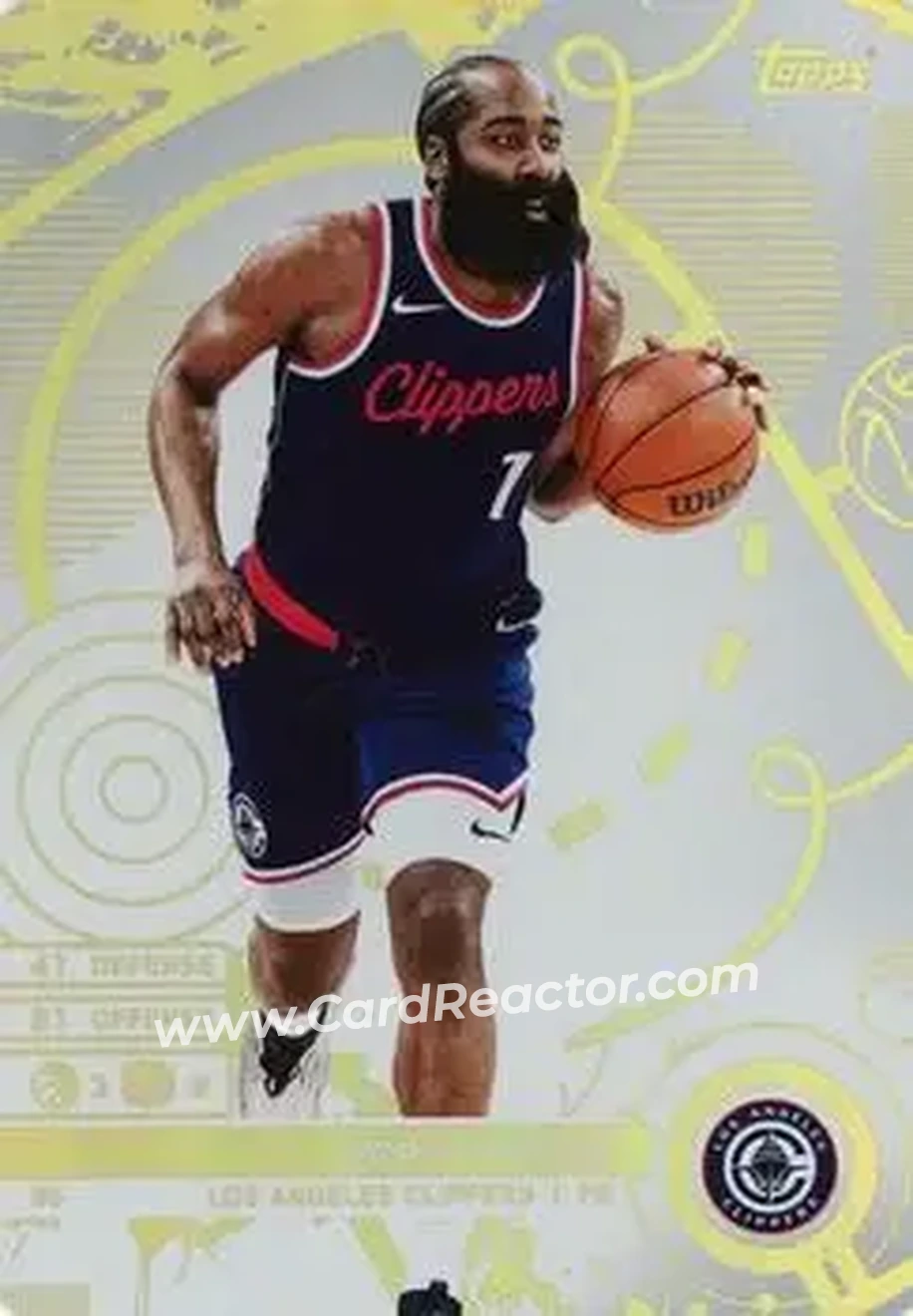 2025-26 Topps Match Attax #85 - James Harden - Los Angeles Clippers - Front