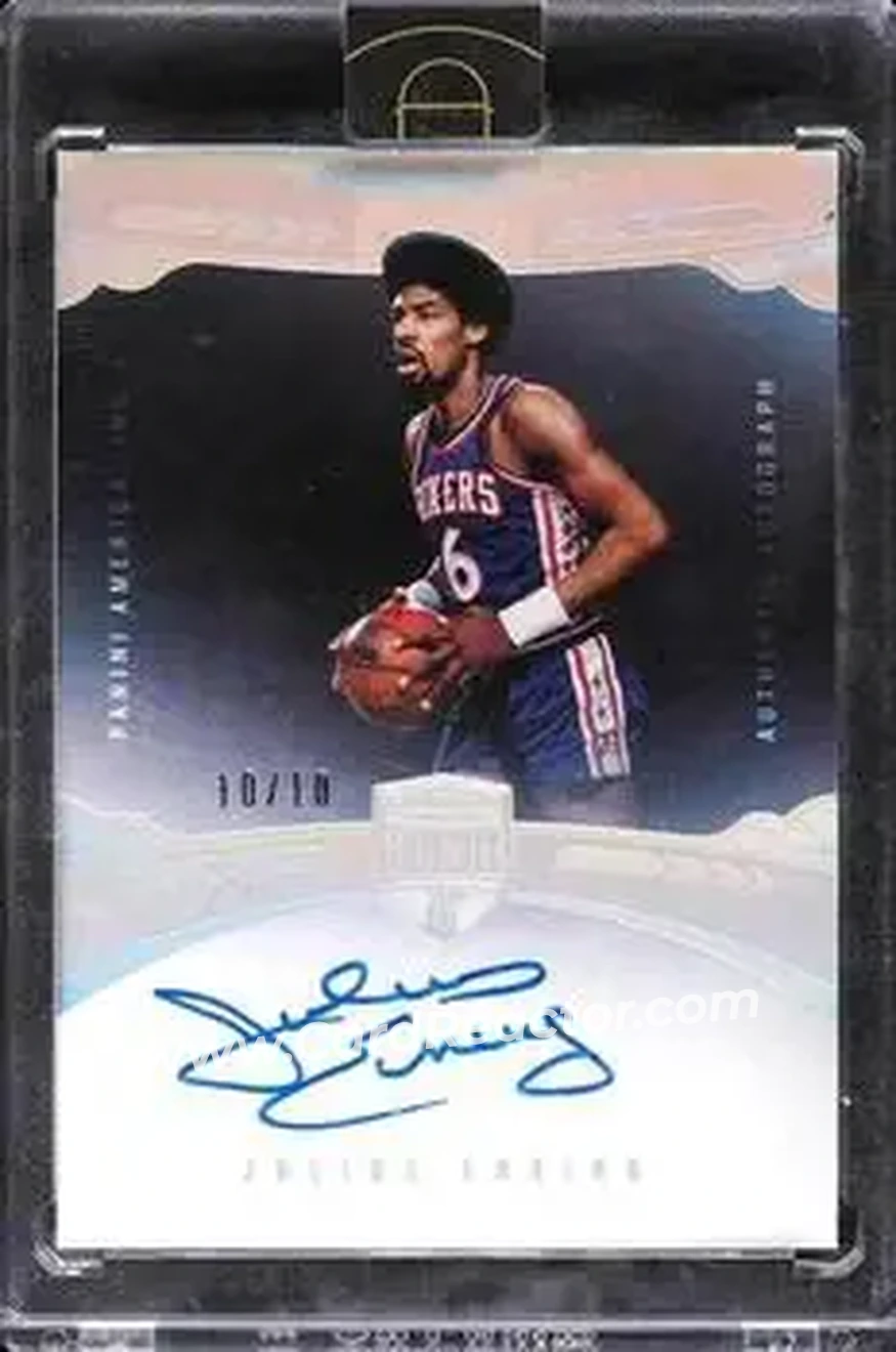 2019-20 Panini Eminence #18 - Julius Erving - Philadelphia 76ers