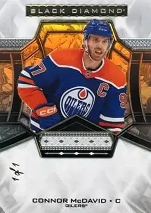 2024-25 Upper Deck Black Diamond - Gold #BDB-MD - Connor McDavid - Edmonton Oilers