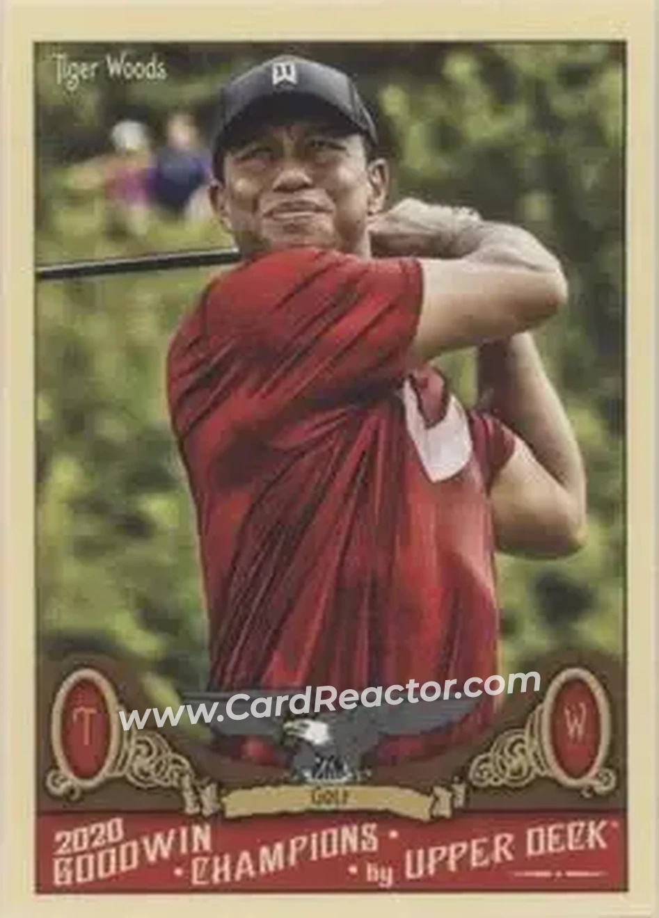 2020 Upper Deck Goodwin Champions #25b - Tiger Woods