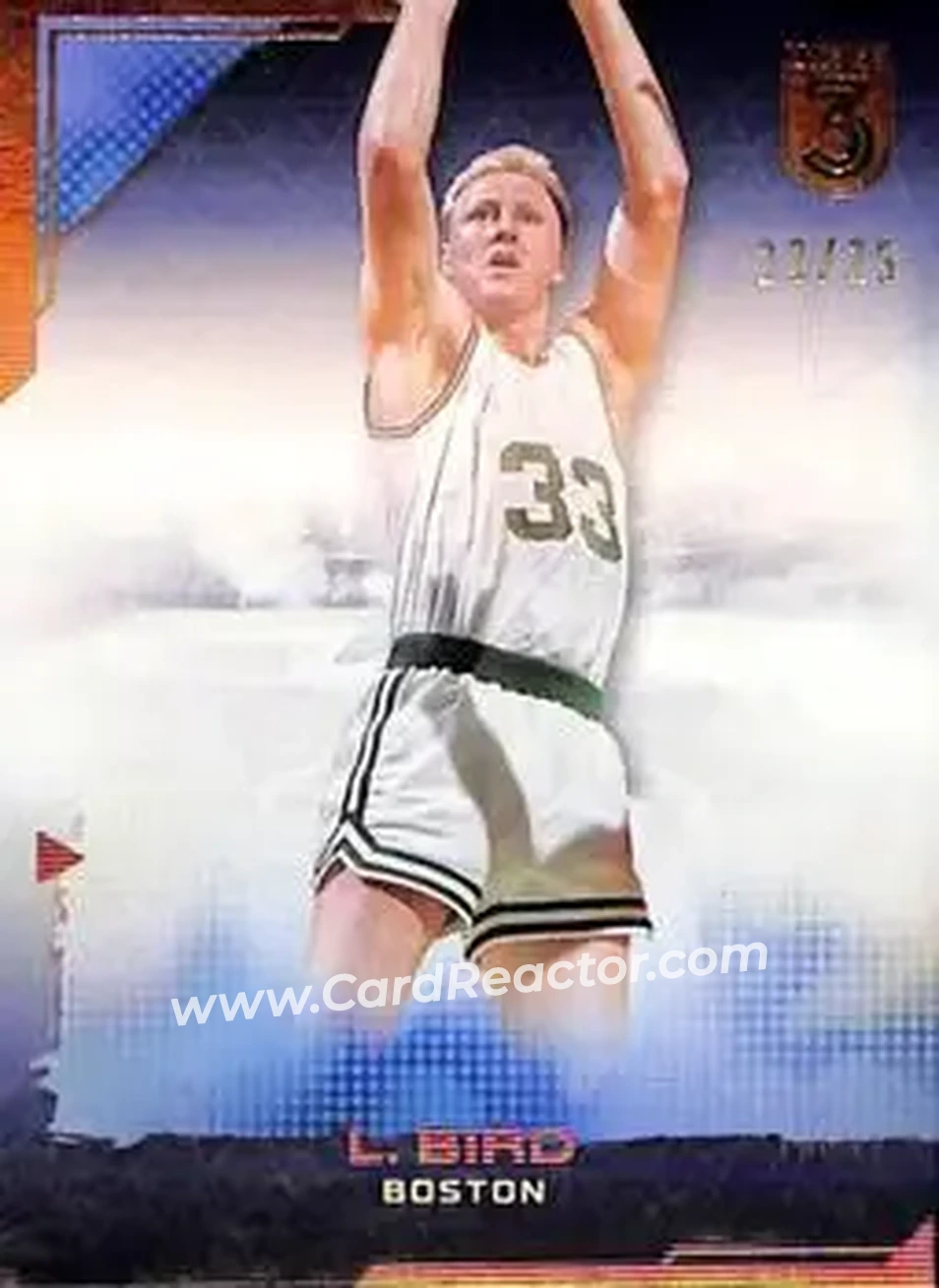 2023-24 Topps 3 - Bronze #87 - Larry Bird - Boston Celtics - Front