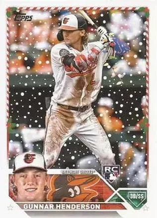 2023 Topps Holiday #H4c - Gunnar Henderson - Baltimore Orioles