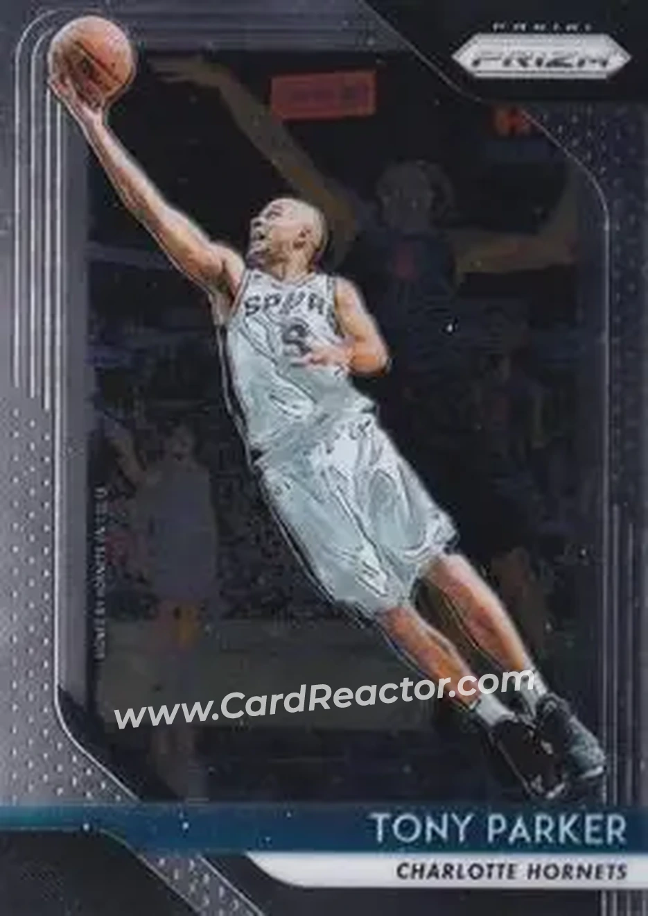 2018-19 Panini Prizm #10 - Tony Parker - Charlotte Hornets