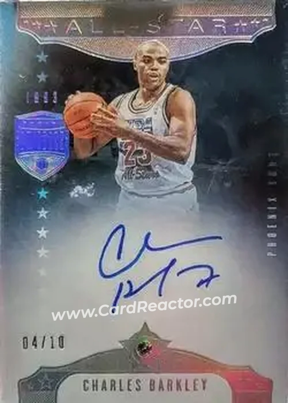 2019-20 Panini Eminence - All-Star Diamond Signatures #AS-CB2 - Charles Barkley - Phoenix Suns