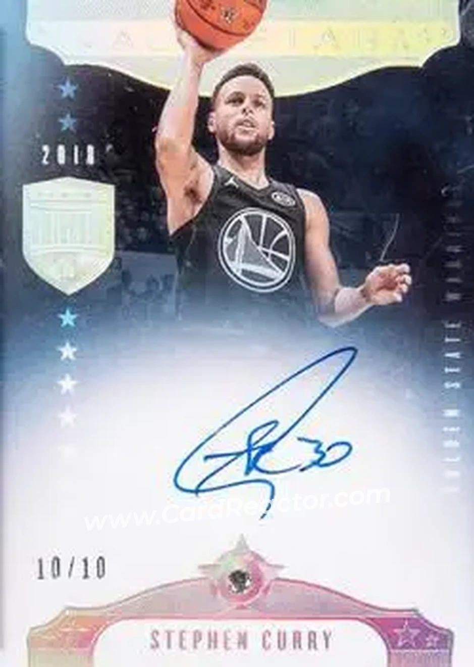 2019-20 Panini Eminence - All-Star Diamond Signatures #AS-SC2 - Stephen Curry - Golden State Warriors - Front 2019-20 Panini Eminence - All-Star Diamond Signatures #AS-SC2 - Stephen Curry - Golden State Warriors - Front