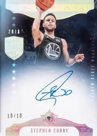 2019-20 Panini Eminence - All-Star Diamond Signatures #AS-SC2 - Stephen Curry - Golden State Warriors