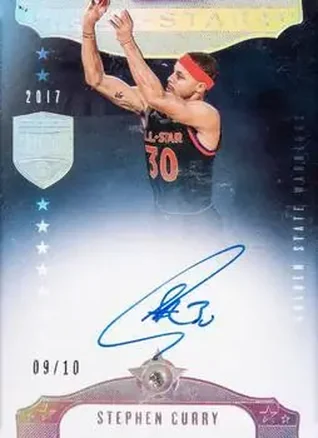 2019-20 Panini Eminence - All-Star Diamond Signatures #AS-SC3 - Stephen Curry - Golden State Warriors