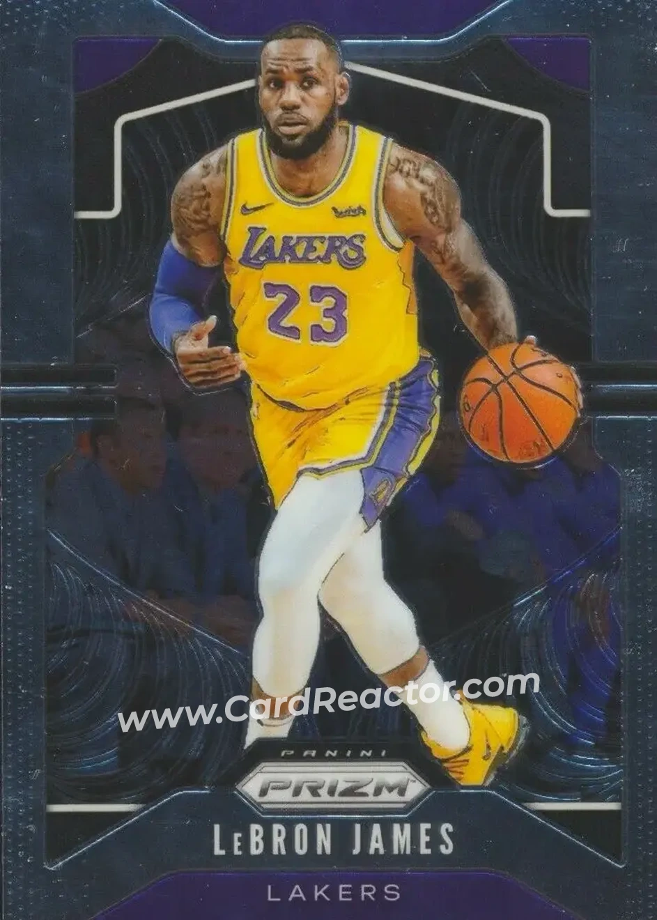 2019-20 Panini Prizm #129 - LeBron James - Los Angeles Lakers